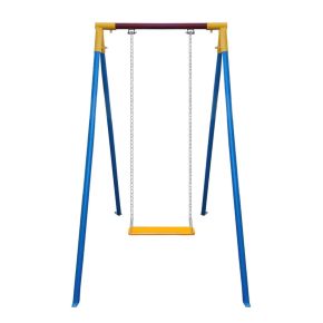 Balanço Infantil Tradicional em Aço 1 Lugar c/ Assento em Madeira - Esportes Express - Cód. 0871-1