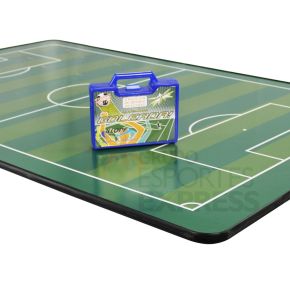 Kit Futebol de Botão - Campo Profissional 1,86x1,21m +  Maleta c/ 2 Times Completos - KLOPF - Cód.1523