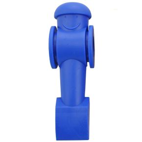 Boneco Plástico para Mesa KLOPF de Pebolim/Totó/Fla-Flu - Unidade - Azul - Cód.2041.az