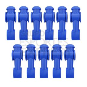 11 Bonecos Azuis de Plástico para Mesa de Pebolim/Totó/Fla-Flu - KLOPF - Cód.2041.11az
