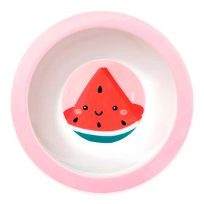 Prato Fundo para Refeições de Bebês - Buba - Melancia - PFB1