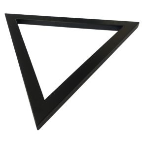 Triangulo em Madeira para Organização de Bolas de Sinuca / Bilhar / Snooker - Cor Preto - TBS2